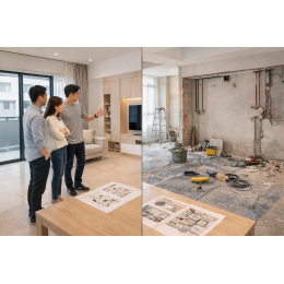 預售屋客變 vs 交屋後裝潢：客變費用比市場貴？選錯時機損失多少錢